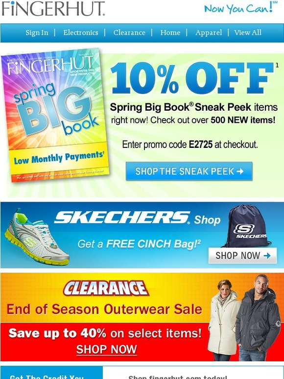 Fingerhut: Fingerhut: Take 10% OFF + Get a Sneak Peek of the Spring Big ...