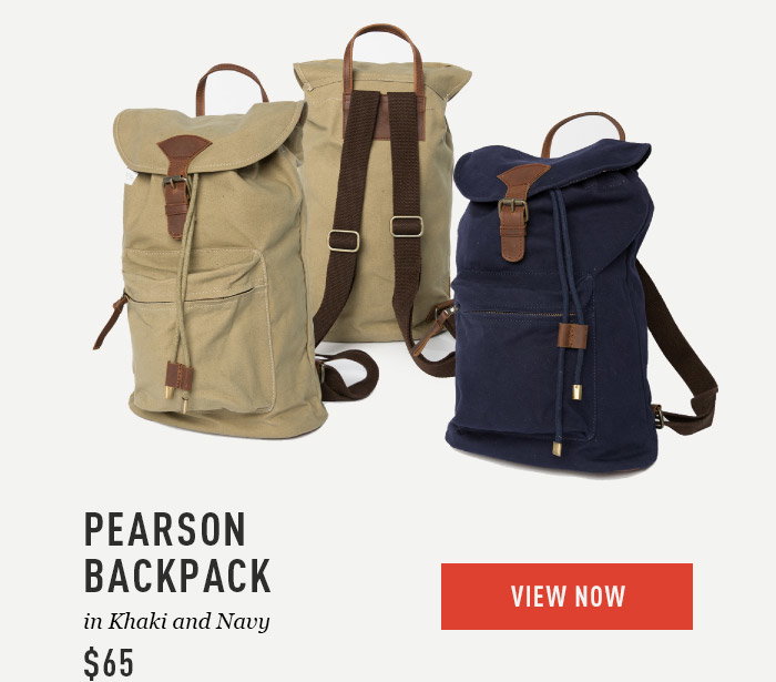Pearson Backpack $65