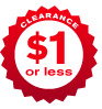 CLEARANCE $1 or less