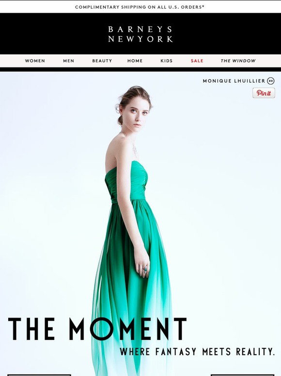 Barneys New York: Now Online! The Exclusive Monique Lhuillier Lookbook |  Milled