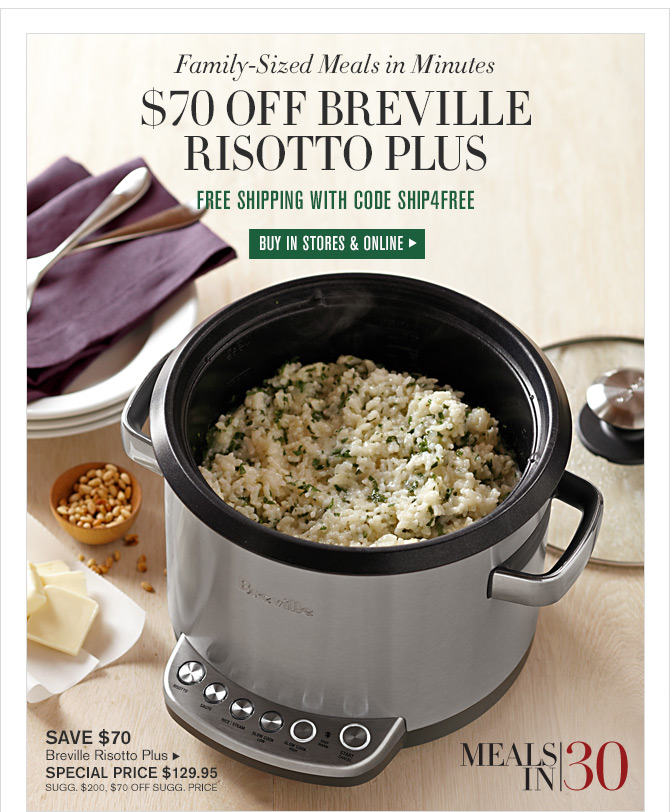 Breville the risotto discount plus