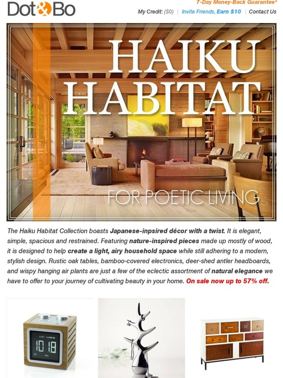 Dot & Bo Haiku Habitat Japaneseinspired décor for poetic living. Up