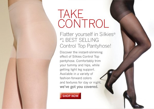 Silkies Shapely Perfection Pantyhose, Women's Legwear, Sheer Hosiery