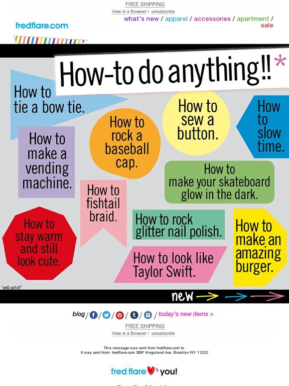 How to slow time.