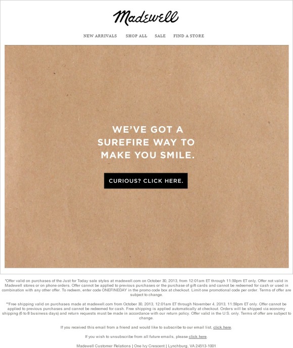 Madewell This. Is. Good. Milled