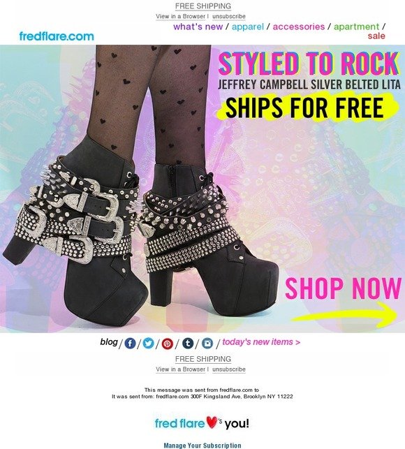Styled to Rock + FREE SHIP