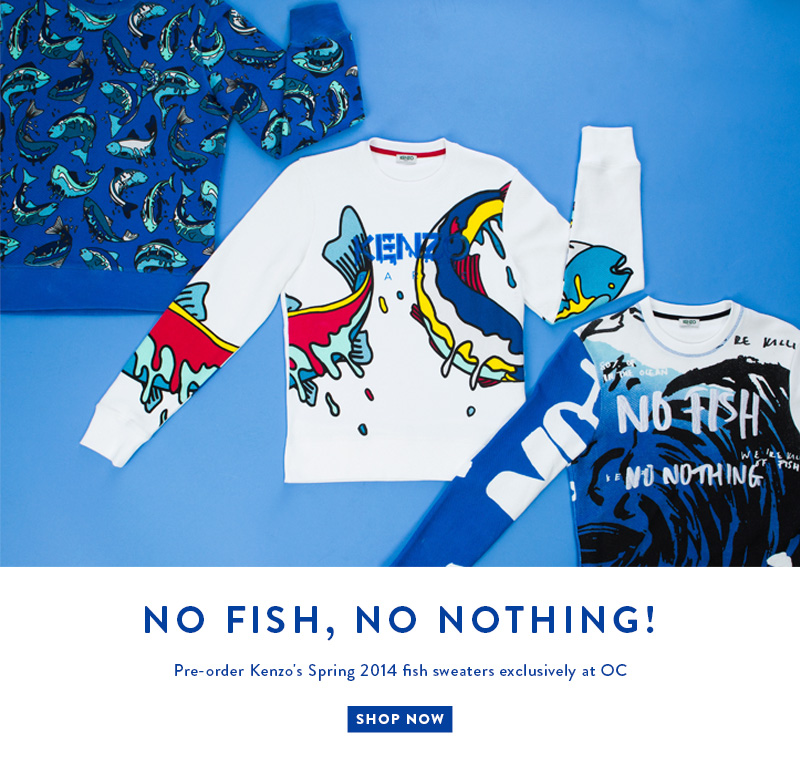 Kenzo fish sweatshirt online