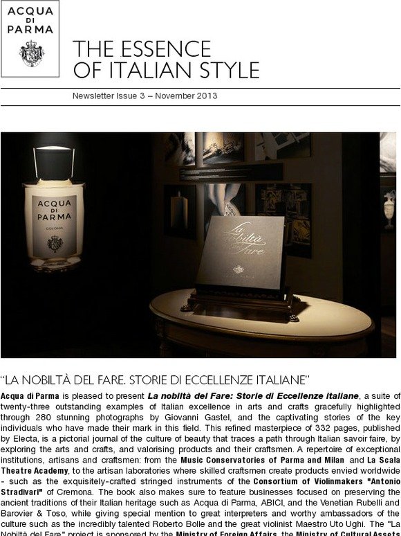 The Essence of Italian Style n.3