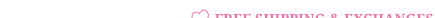 Free Shipping and Exchanges