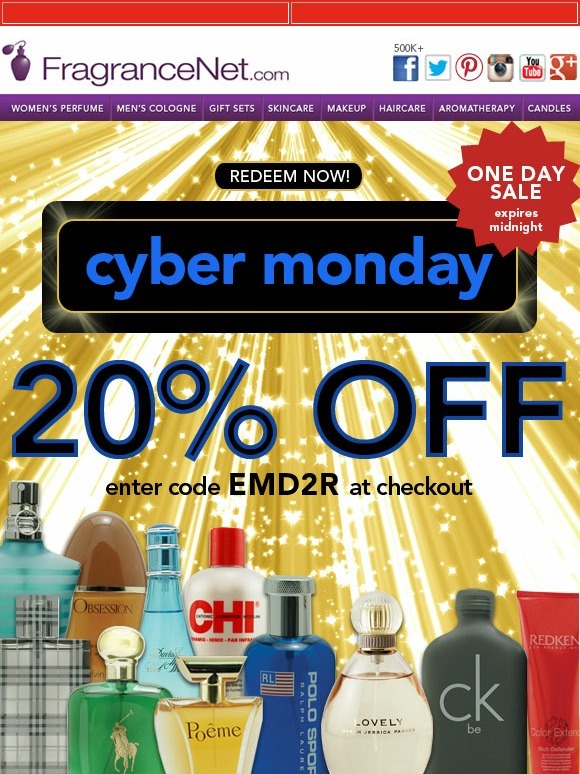 Cologne discount cyber monday