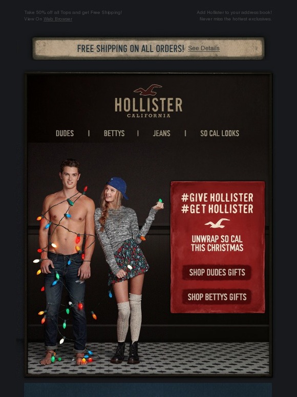 hollister christmas