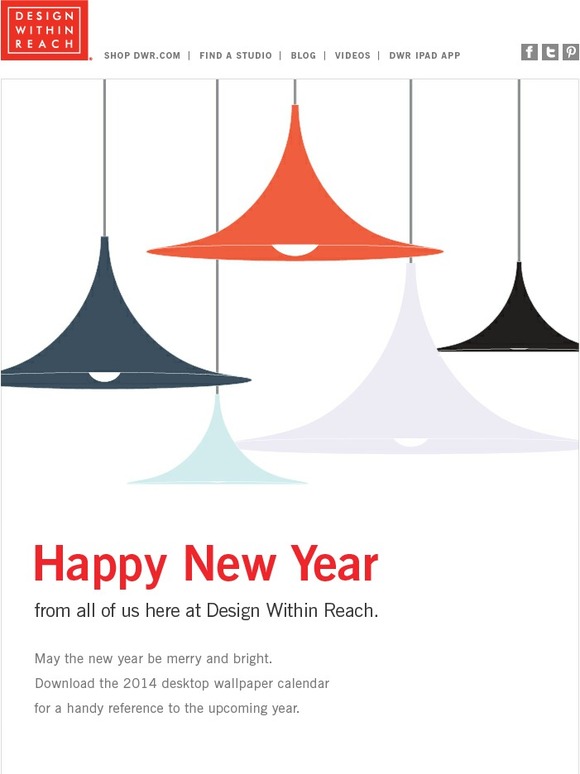 Design Within Reach Free DWR calendar wallpaper Milled