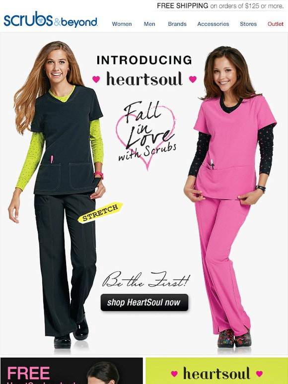 Scrubs & Beyond Fall in ♥ with HeartSoul! Milled
