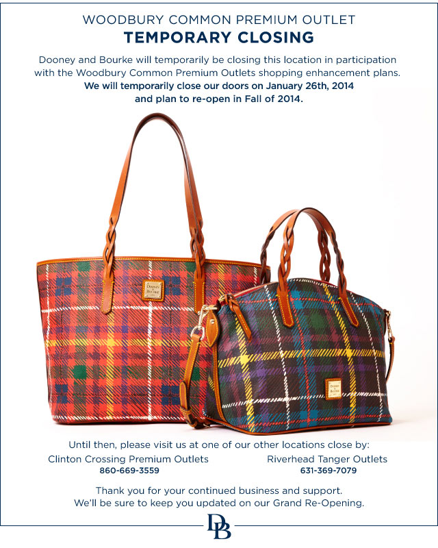 Dooney and Bourke Dooney & Bourke Woodbury Common Premium Outlet