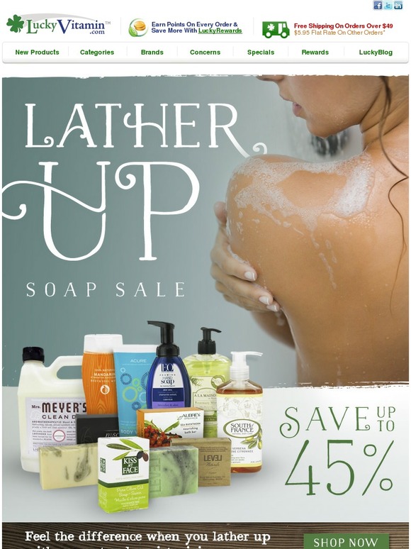 Lucky Vitamin Email Newsletters Shop Sales Discounts And Coupon Codes Page 38