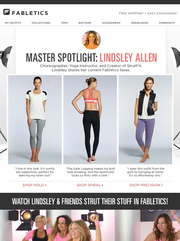 Fabletics: Meet the Master: Lindsley Allen | Milled