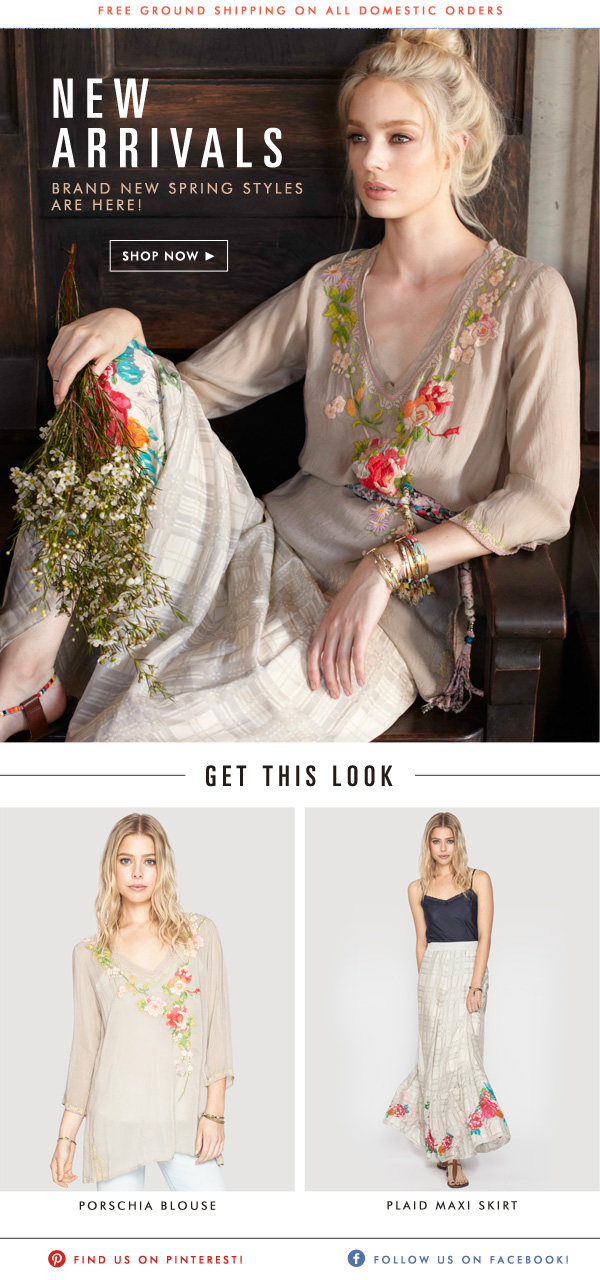 Johnny Was: Brand New Spring Styles Are Here! | Milled