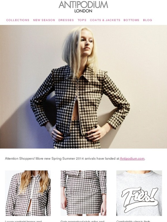 New in: Spring Summer 14