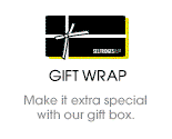 GIFT WRAP. Make it extra special with our gift box.
