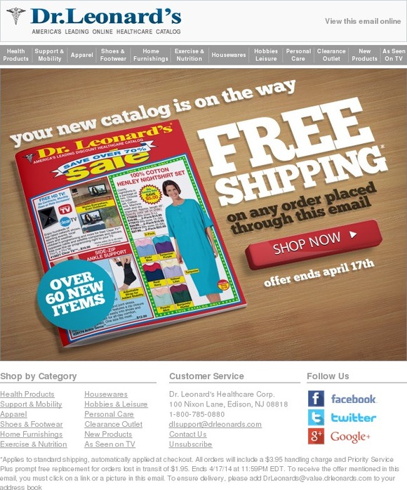 Dr. Leonard's Your New Dr Leonard's Catalog is Coming Milled