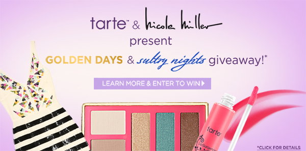 tarte + Nicole Miller Sweepstakes