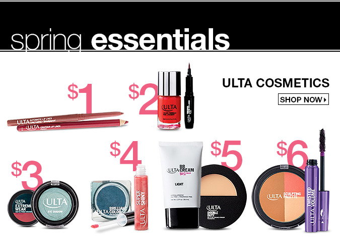Spring Essentials - Shop Ulta Cosmetics!