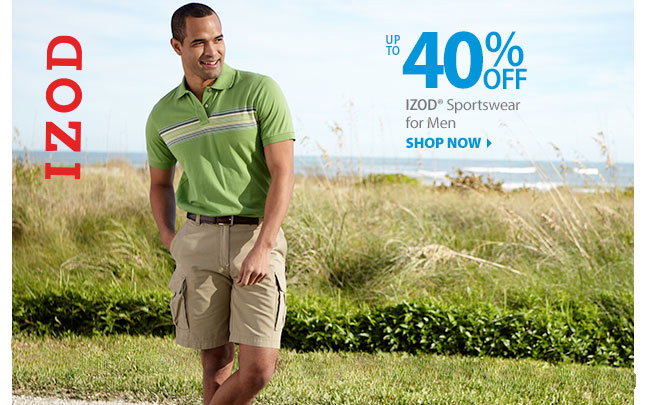 Up to 40% off Izod Sportswear