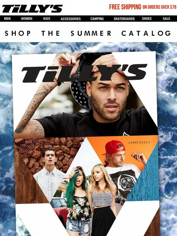 Tilly's Shop Summer Catalog 20 Off 1 Item InStore and Online Milled