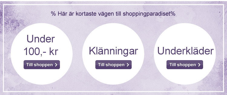 Happy shopping! Upp till 50% rabatt på rean! Shoppa nu >