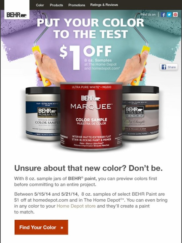 Home Depot Paint Sample Jars at Brenda Russell blog