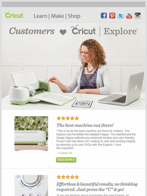 Cricut Customers ♥ Cricut Explore Milled