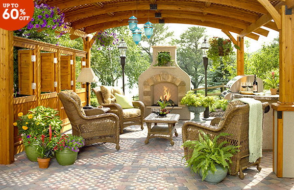 Easy Outdoor Living Room