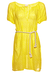 Delfina yellow dress