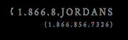 1.866.8.JORDANS