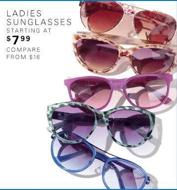 LADIES SUNGLASSES