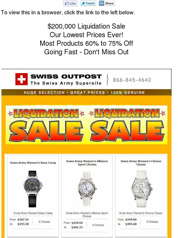 $200,000 Liquidation - Don't Miss Out!