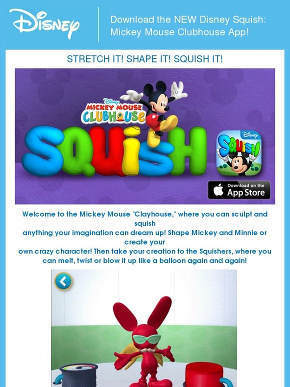 Squish: Mickey Mouse Clubhouse App