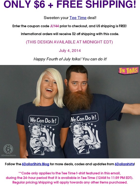6dollarshirts shipping
