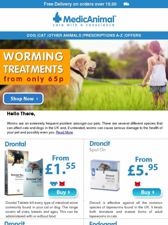 dolpac worming tablets