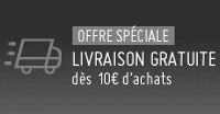 Livraison gratuite dès 30€ d'achats