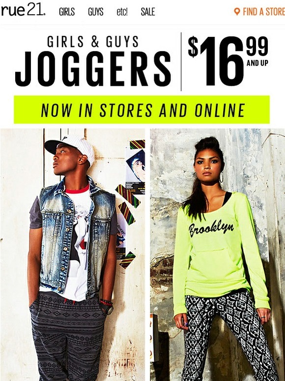 rue21 16.99+ Joggers Our MVP (Most Valuable Pant) Milled