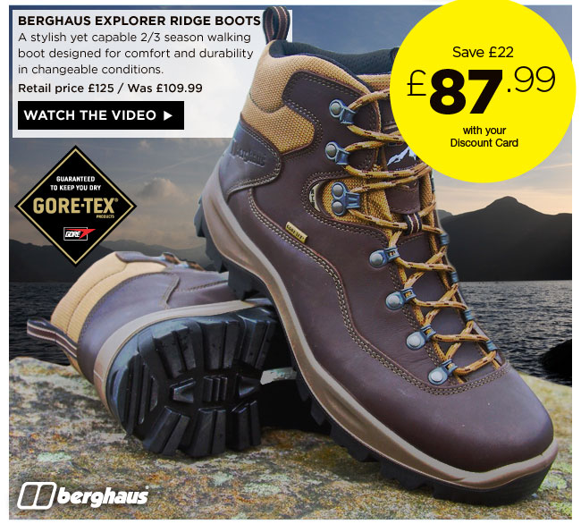 Berghaus explorer sales ridge boots