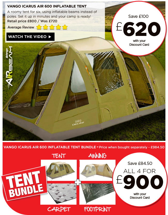Go Outdoors: Tent sale now on in store and online! Save on tents from ...