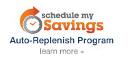 schedule my savings auto-replenish program»