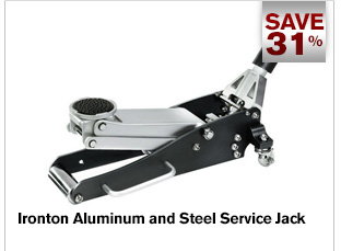 Ironton Aluminum and Steel Service Jack - 1.5-Ton Capacity | Buy Item# 38639 now for $89.99