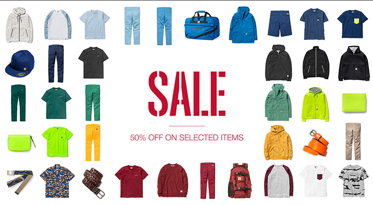 Carhartt WIP Sale 50% off