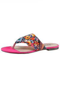 Fiery Print Toe-Post Sandals WAS £38 NOW £18 SAVE £20