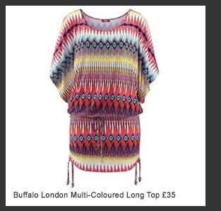Buffalo London Multi-Coloured Long Top £35