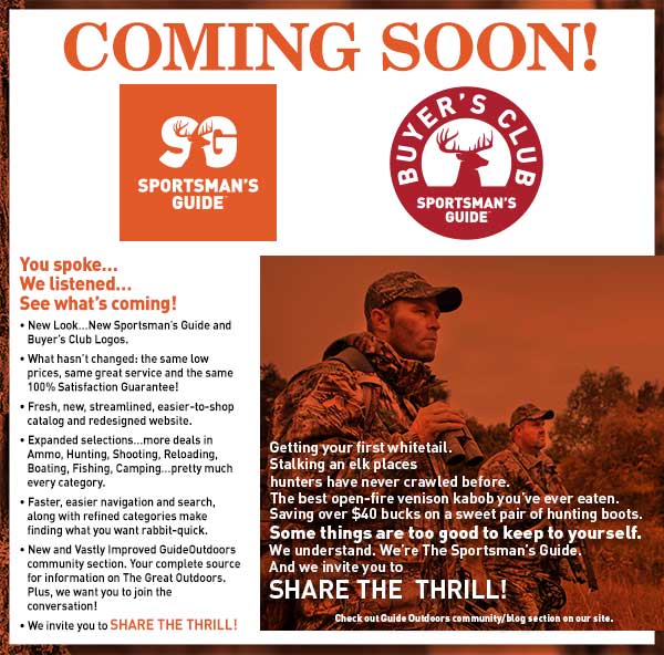 The Sportsman's Guide Get 4.99 Flat Rate Shipping + One Day Flash