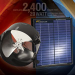 Professional Series Solar Powered All Purpose Ventilator